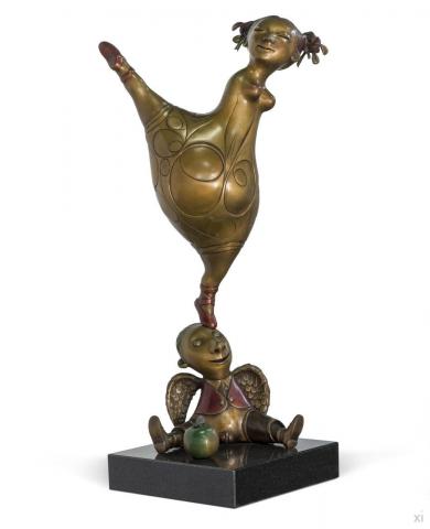 Pedro Pablo Oliva, "Muchacha enamorada de un Ángel".