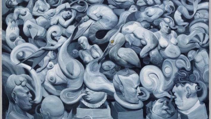 Roberto Fabelo, «Volutas,» 2015. Cortesía de Christie’s.