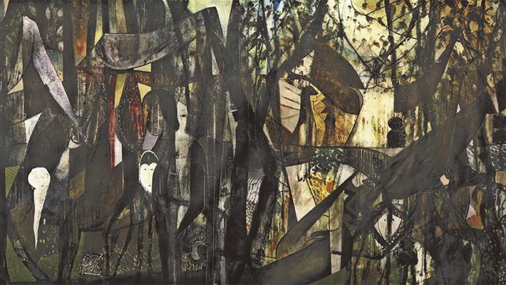 Piece The forest of Havana or Loves of the 80's, available in Maxima Gallery-Studio