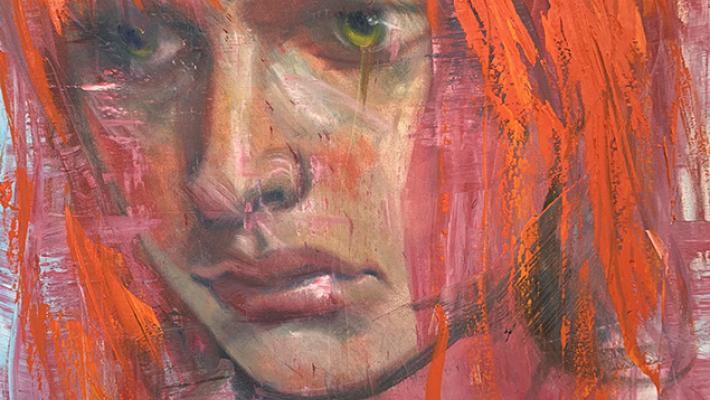 Lilo, obra de Niels Reyes en Galería Máxima