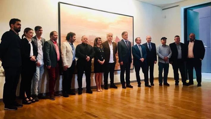 Inauguration of the exhibition "A round trip".