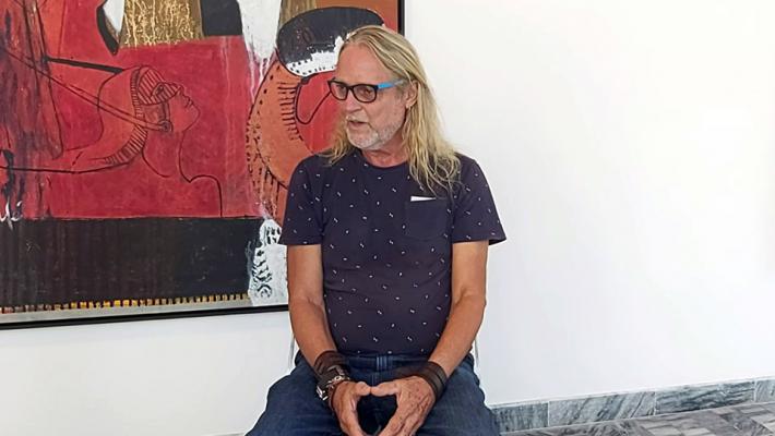 Moisés Finalé, reconocido artista cubano.